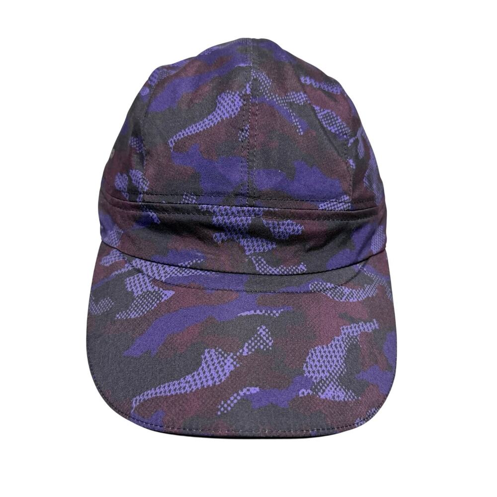 Lululemon Race To Place Run Hat 2.0 Hounds Camo Emperor Blue Black